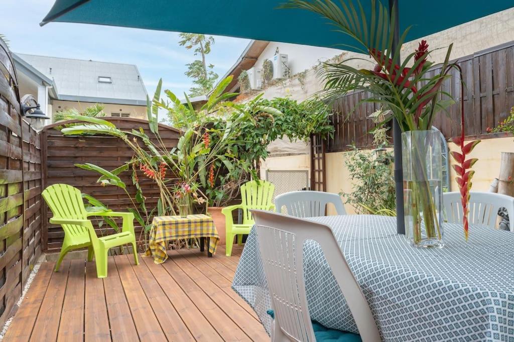 Appartement La Saline Les Bains Acces Plage Saint-Paul Экстерьер фото